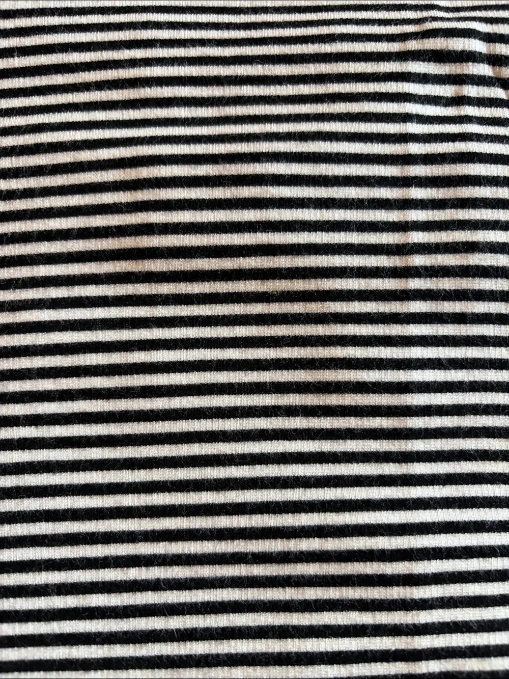 a.n.a Black and White Striped Mini Skirt